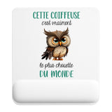 Tapis de souris ergonomique avec repose-poignet, accessoire bureau pour femme et homme, fête des pères, cadeau pas cher, idée cadeau fête des mères, secret santa, départ à la retraite, télétravail et gaming