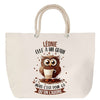 Sac Fête des Mères Mamie Famille Idée Cadeau anniversaire Noël Travail Boulot Métier Départ Retraite Collègue Femme cabas shopping plage