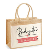 Sac Fête des Mères Mamie MAman Soeur Femme Famille Idée Cadeau anniversaire Noël Travail Boulot Métier Départ Retraite Collègue Femme cabas shopping plage