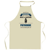 Cadeau Cuisinier cuisinière mère maman papa père mamie papi Vêtement Blouse de protection Barbecue Jardinage Tablier de Travail Tâches ménagères 