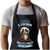 Cadeau Cuisinier cuisinière mère maman papa père mamie papi Vêtement Blouse de protection Barbecue Jardinage Tablier de Travail Tâches ménagères 