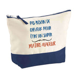 Pochette Trousse Fête des Mères Fêtes des Pères Mamie Papi Famille Idée Cadeau anniversaire Noël Travail Boulot Métier Départ Retraite Collègue Femme Homme