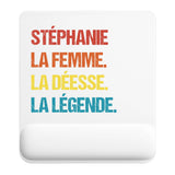 Tapis de souris ergonomique avec repose-poignet, accessoire bureau pour femme et homme, fête des pères, cadeau pas cher, idée cadeau fête des mères, secret santa, départ à la retraite, télétravail et gaming