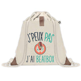 Sac à dos avec pochette J'peux pas Beatbox