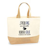 Sac Jute Fête des Mères Fêtes des Pères Mamie Papi Famille Idée Cadeau anniversaire Noël Travail Boulot Métier Départ Retraite Collègue Femme Homme
