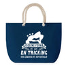 Sac de plage Bleu anse corde Tricking Légende Humour Geek