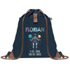 sac a dos homme bleu coton recycle avec pochette idee cadeau utile pour collegue papa ou ami cadeau homme noel anniversaire secret santa ou depart a la retraite sac durable pratique et robuste design sobre et elegant