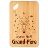 Planche à découper Joyeux noël Grand-Père cerf