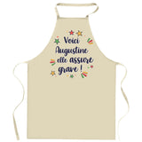 Cadeau Cuisinier cuisinière mère maman papa père mamie papi Vêtement Blouse de protection Barbecue Jardinage Tablier de Travail Tâches ménagères 