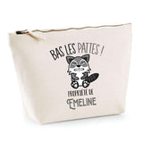 Trousse pochette de rangement maquillage Fête des Mères Mamie Famille Idée Cadeau anniversaire Noël Travail Boulot Métier Départ Retraite Collègue Femme