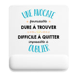 Tapis de souris ergonomique avec repose-poignet, accessoire bureau pour femme et homme, fête des pères, cadeau pas cher, idée cadeau fête des mères, secret santa, départ à la retraite, télétravail et gaming