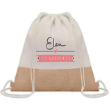 Sac Fête des Mères Mamie Maman Cadeau anniversaire Noël Travail Métier Départ Retraite Collègue Femme cabas shopping plage