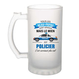 Chope de bière homme personnalisé idée cadeau homme Chope de bière original homme Chope de bière prénom cadeau noël anniversaire secret santa Verre à Bière pinte