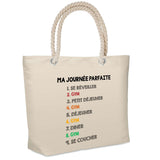 Sac Fête des Mères Fete des Pères Papi Mamie Famille Cadeau anniversaire Noël Travail Boulot Métier Retraite Collègue Femme Homme Cabas