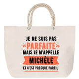 Sac Fête des Mères Mamie Famille Idée Cadeau anniversaire Noël Travail Boulot Métier Départ Retraite Collègue Femme cabas shopping plage
