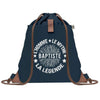 sac a dos homme bleu coton recycle avec pochette idee cadeau utile pour collegue papa ou ami cadeau homme noel anniversaire secret santa ou depart a la retraite sac durable pratique et robuste design sobre et elegant