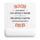 Tapis de souris ergonomique avec repose-poignet, accessoire bureau pour femme et homme, fête des pères, cadeau pas cher, idée cadeau fête des mères, secret santa, départ à la retraite, télétravail et gaming