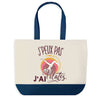 Sac de shopping bleu J'peux pas Pilates