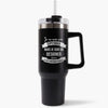 Mug isotherme Noir Designer Superman