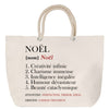Sac Fête des Mères Mamie Famille Idée Cadeau anniversaire Noël Travail Boulot Métier Départ Retraite Collègue Femme cabas shopping plage