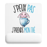 Tapis de souris ergonomique avec repose-poignet, accessoire bureau pour femme et homme, fête des pères, cadeau pas cher, idée cadeau fête des mères, secret santa, départ à la retraite, télétravail et gaming