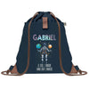 sac a dos homme bleu coton recycle avec pochette idee cadeau utile pour collegue papa ou ami cadeau homme noel anniversaire secret santa ou depart a la retraite sac durable pratique et robuste design sobre et elegant