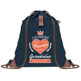 sac a dos femme bleu coton recycle avec pochette cadeau original pour collegue amie prof ou soeur idee cadeau femme noel anniversaire secret santa ou depart a la retraite sac pratique chic et ecoresponsable design breton elegant