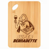 Planche bambou gravée personnalisée femme idée cadeau Fête des Mères apéro 30×20 prénom cuisine plateau fromage anniversaire noel maman mamie