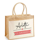 Sac Fête des Mères Mamie MAman Soeur Femme Famille Idée Cadeau anniversaire Noël Travail Boulot Métier Départ Retraite Collègue Femme cabas shopping plage