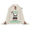 Sac à dos avec pochette Véronique Pas Touche Panda