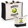 Cabas homme ou femme sac plage ou shopping tote bag pochette trousse Idée cadeau original pour anniversaire Noël travail départ retraite collègue famille fete des mères fetes des pères papa maman mamie papi