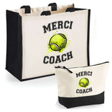 Cabas homme ou femme sac plage ou shopping tote bag pochette trousse Idée cadeau original pour anniversaire Noël travail départ retraite collègue famille fete des mères fetes des pères papa maman mamie papi