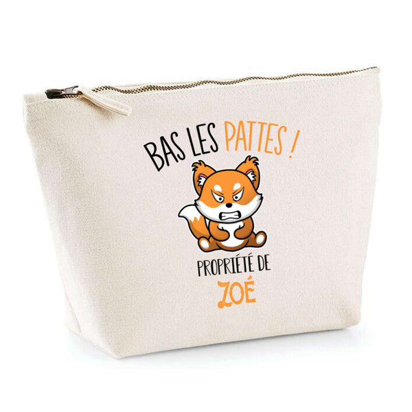 Trousse pochette de rangement maquillage Fête des Mères Mamie Famille Idée Cadeau anniversaire Noël Travail Boulot Métier Départ Retraite Collègue Femme