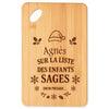 Planche à découper cadeau Noël famille amis papa maman mamie papi, idée cadeau apéro et cuisine, Secret Santa