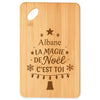 Planche à découper cadeau Noël famille amis papa maman mamie papi, idée cadeau apéro et cuisine, Secret Santa