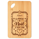 Planche à découper cadeau Noël famille amis papa maman mamie papi, idée cadeau apéro et cuisine, Secret Santa