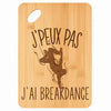 Planche bambou gravée personnalisée femme homme idée cadeau Fête des Mères Fête des Pères apéro papa maman prénom cuisine plateau fromage