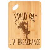 Planche bambou gravée personnalisée femme homme idée cadeau Fête des Mères Fête des Pères apéro papa maman prénom cuisine plateau fromage