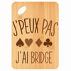 Planche bambou gravée personnalisée femme homme idée cadeau Fête des Mères Fête des Pères apéro papa maman prénom cuisine plateau fromage