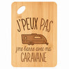 Planche bambou gravée personnalisée femme homme idée cadeau Fête des Mères Fête des Pères apéro papa maman prénom cuisine plateau fromage