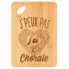 Planche bambou gravée personnalisée femme homme idée cadeau Fête des Mères Fête des Pères apéro papa maman prénom cuisine plateau fromage