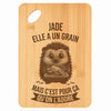 Planche bambou gravée personnalisée femme idée cadeau Fête des Mères apéro 30×20 prénom cuisine plateau fromage anniversaire noel maman mamie