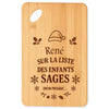 Planche à découper cadeau Noël famille amis papa maman mamie papi, idée cadeau apéro et cuisine, Secret Santa