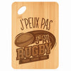 Planche bambou gravée personnalisée femme homme idée cadeau Fête des Mères Fête des Pères apéro papa maman prénom cuisine plateau fromage