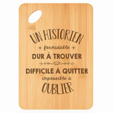Planche bambou gravée personnalisée homme idée cadeau Fête des Pères apéro 30×20 prénom cuisine plateau fromage anniversaire noel papa papi 
