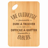 Planche bambou gravée personnalisée femme idée cadeau Fête des Mères apéro 30×20 prénom cuisine plateau fromage anniversaire noel maman mamie