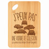 Planche bambou gravée personnalisée femme homme idée cadeau Fête des Mères Fête des Pères apéro papa maman prénom cuisine plateau fromage