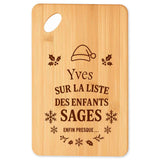 Planche à découper cadeau Noël famille amis papa maman mamie papi, idée cadeau apéro et cuisine, Secret Santa