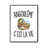 Poster Angoulême c’est la vie