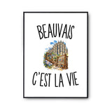 Poster Beauvais c’est la vie